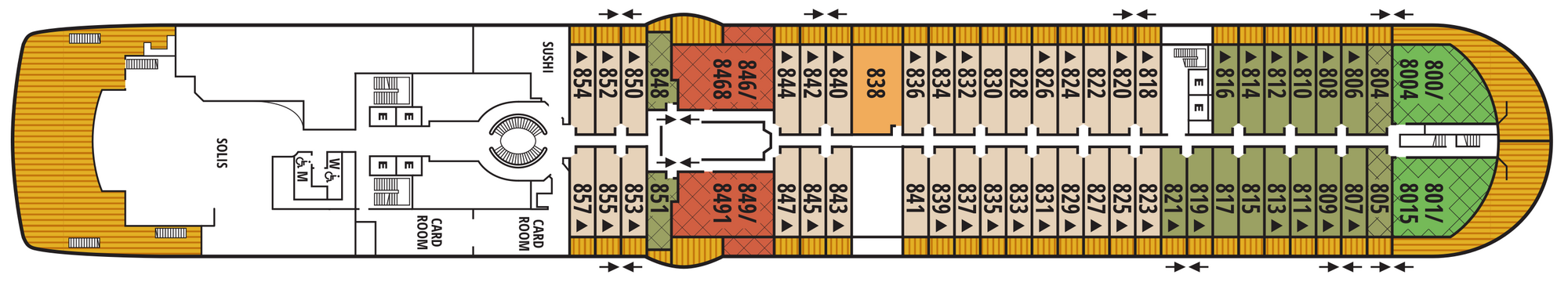 Deck 8 plan